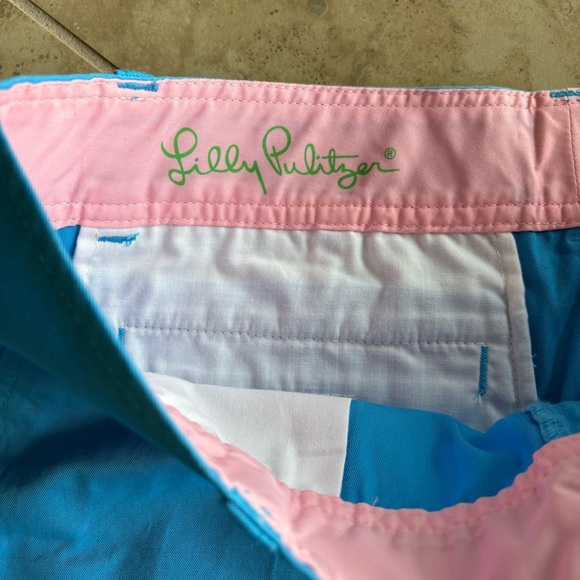 Lilly Pulitzer Callahan Shorts - Bermuda Blue, Size 4, NWT - Picture 4 of 6